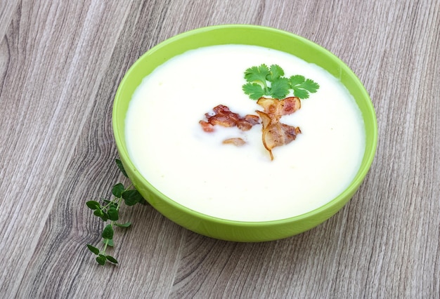 Cheese soup