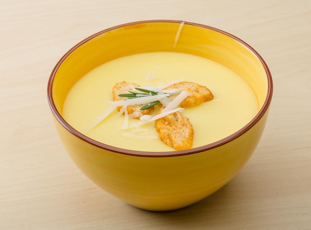 Cheese soup