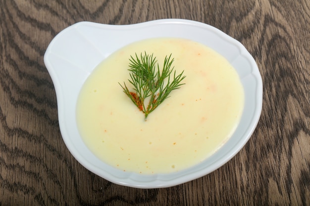 Cheese soup