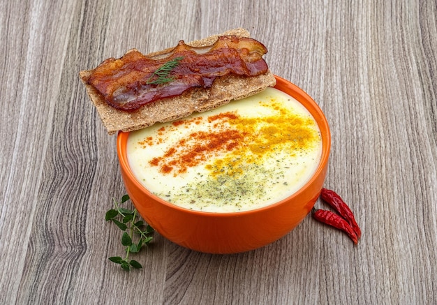 Cheese soup