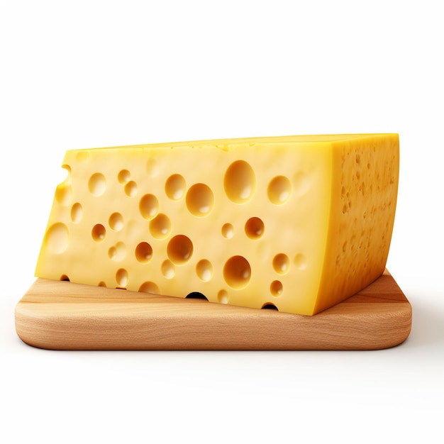 a cheese that has holes in it and has holes in it