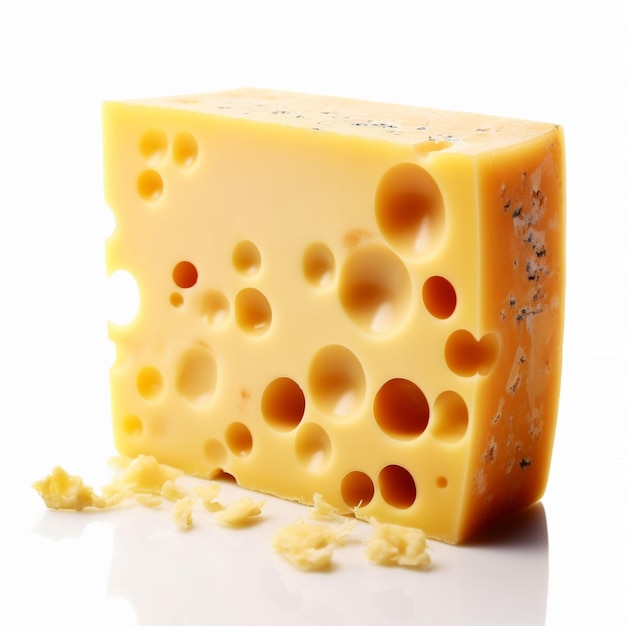 Cheese with transparent background high quality ultra hd
