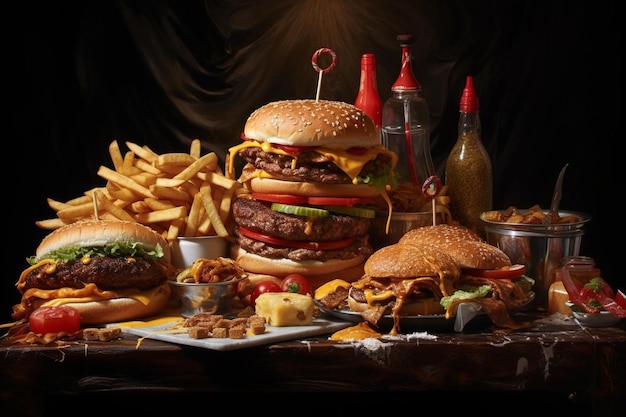 Cheeseburger Feast