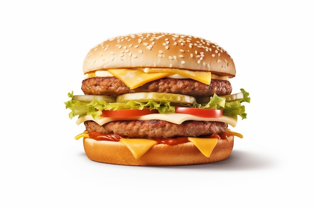 Cheeseburger from the company McDonald