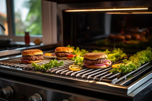 Чизбургеры на плите - очарование домашней кухни
