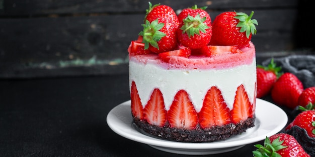 cheesecake strawberrie sweet mascarpone cake