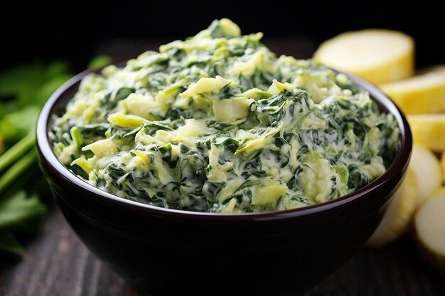 Cheesy Spinach and Artichoke Dip Platter