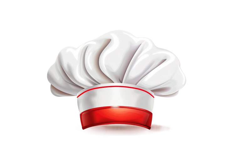 Photo chef hat on transparent background