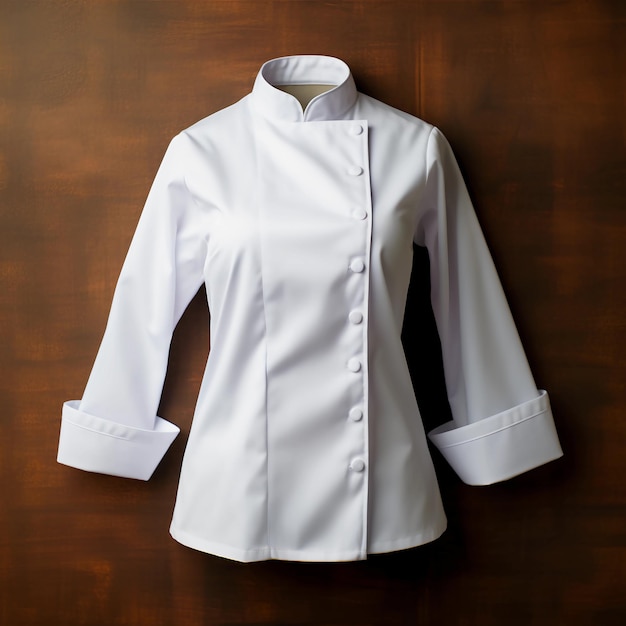 Photo chef jacket photography for mockup