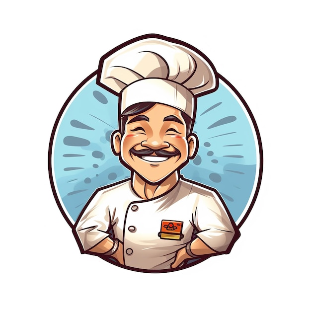 chef-kok logo ontwerp