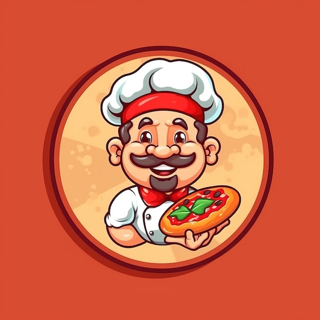 chef-kok logo ontwerp