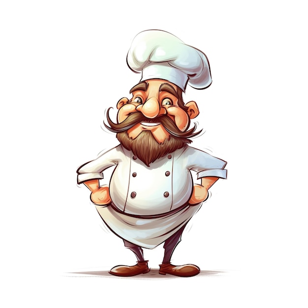 Premium AI Image | chef logo design