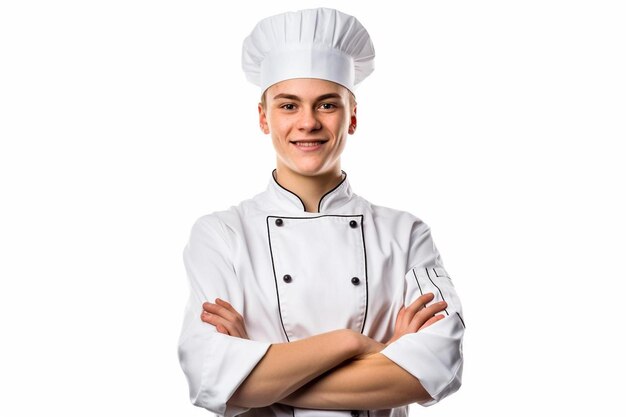 Chef male Caucasian Young adult Confident pose