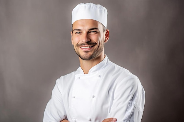 Chef male Caucasian Young adult Confident pose