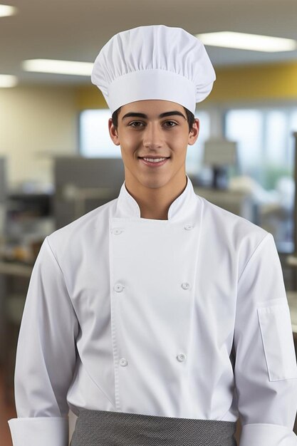 Chef male Caucasian Young adult Confident pose