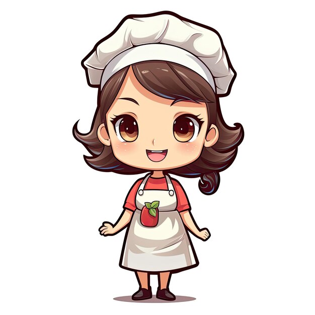 Chef's Apron and Hat