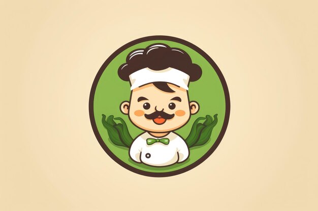 chef simple vector logo