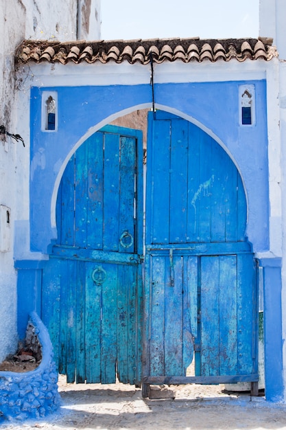 Chefchaouen deurarchitectuur