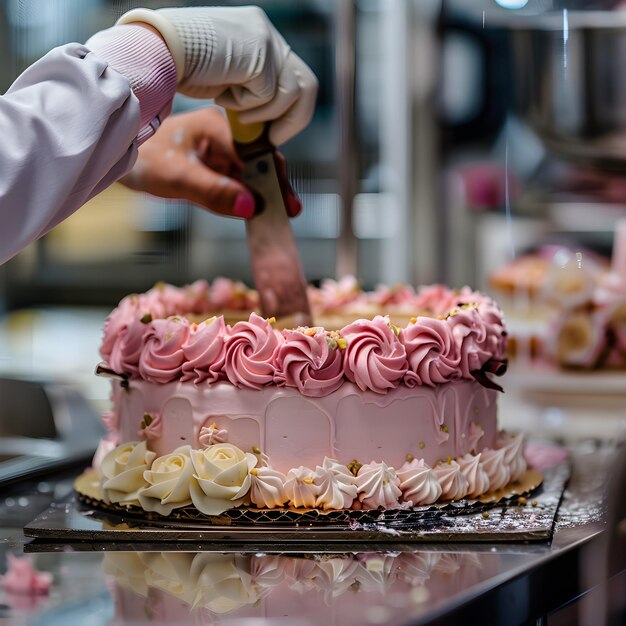 Foto torta specialità degli chef per occasioni speciali