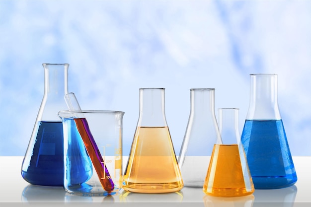 化学化学実験室酸アルカリ分析の背景