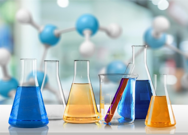 Chemical chemistry laboratory acid alkaline analysis background