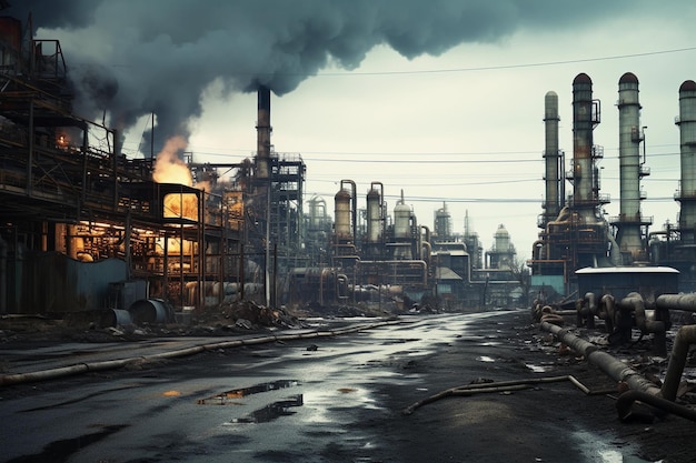Химическая промышленность и загрязнение окружающей среды