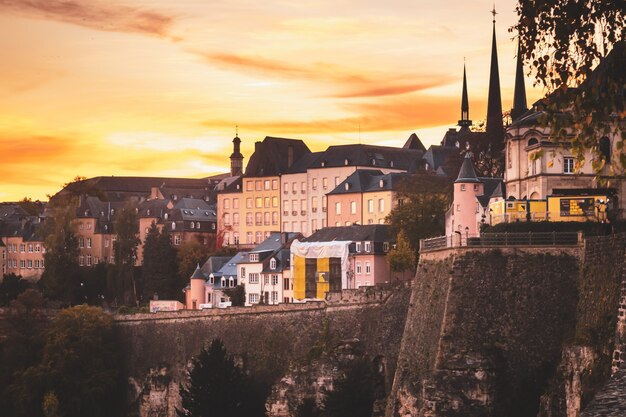 Chemine de la Corniche in Luxembourg city