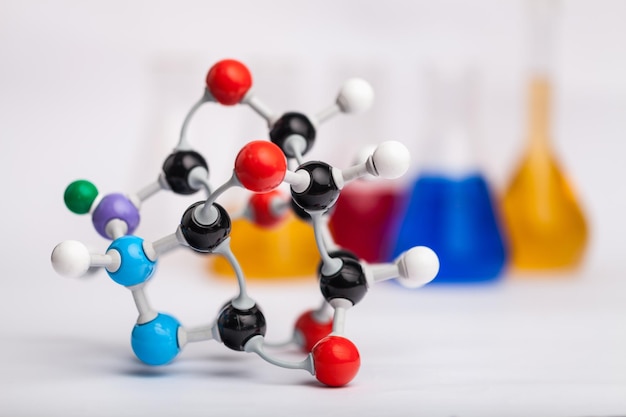 Chemistry laboratory equipment chemistry abstract analysis background beaker biochemistry