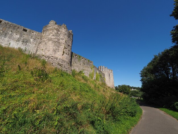 Chepstow Castle ruins in Chepstow