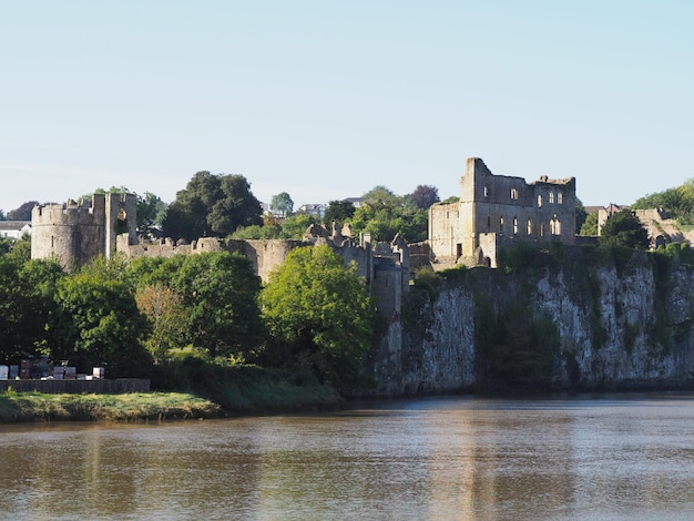 Chepstow Castle ruins in Chepstow