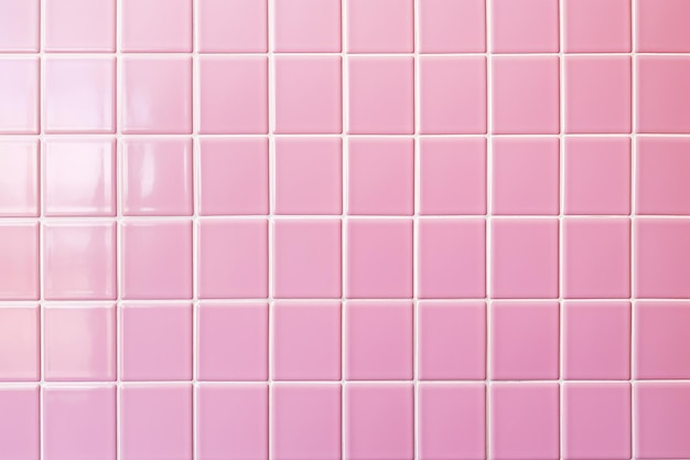 Chequered Pink Tile Wall Background for Bathroom Floor