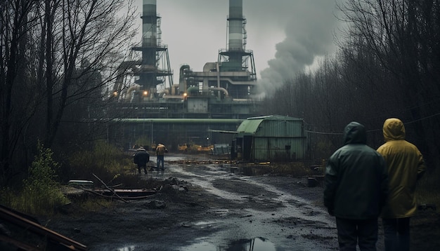 Foto chernobyl fukushima film di wes anderson cupo nebbioso