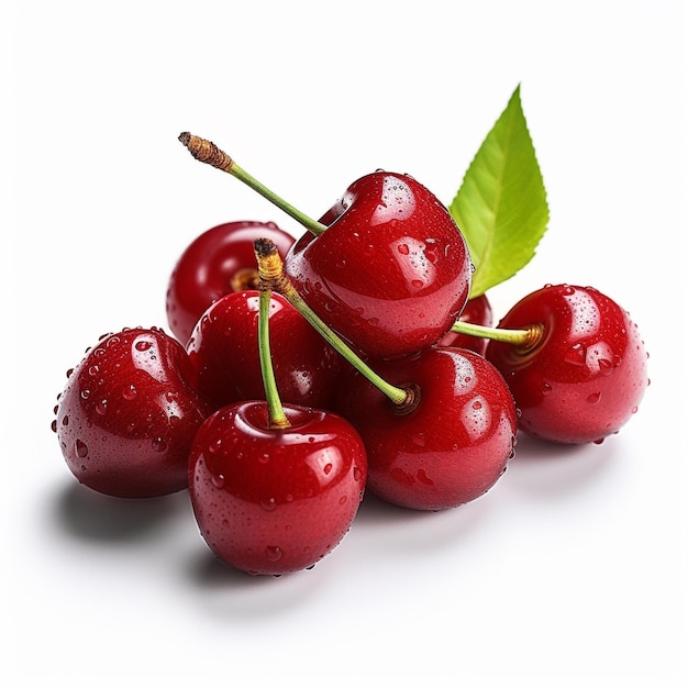 cherries in a bowl