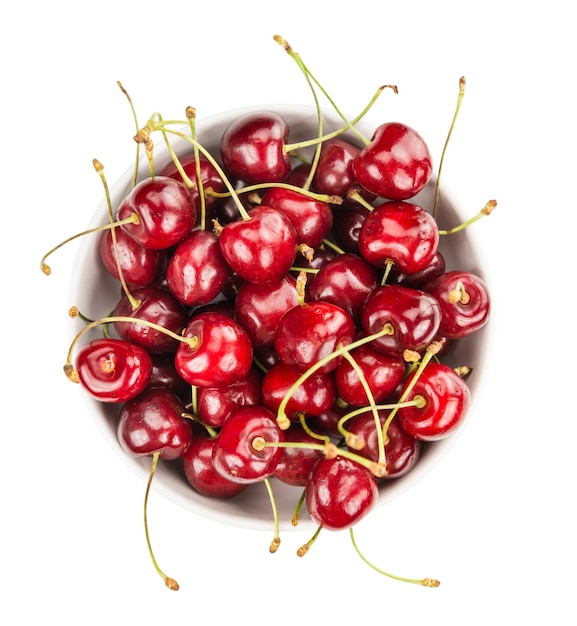 Cherries isolated on whitex9