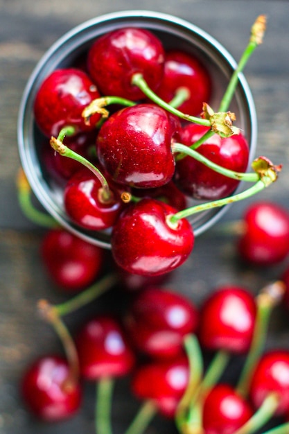 cherry berries sweet fruits