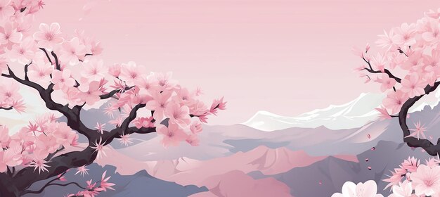 Photo cherry blossom anime