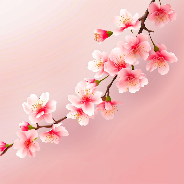 桜の花の背景