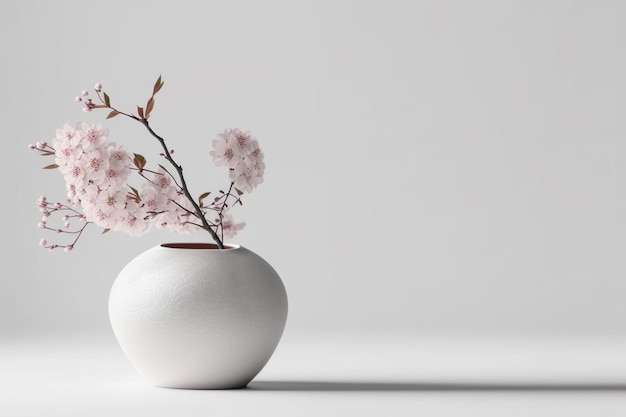 Cherry Blossom Decorative Vase