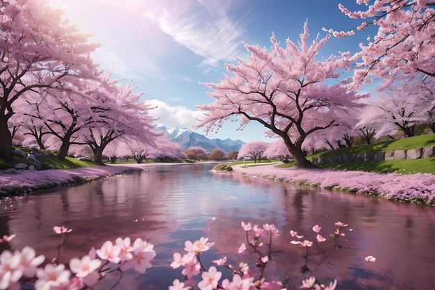 Cherry Blossom Dreamscape