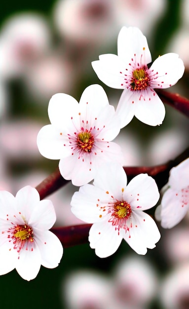 桜の花の背景