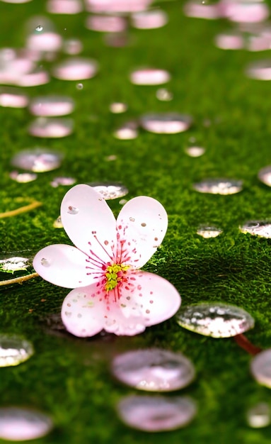 사진 벚꽃 꽃 배경