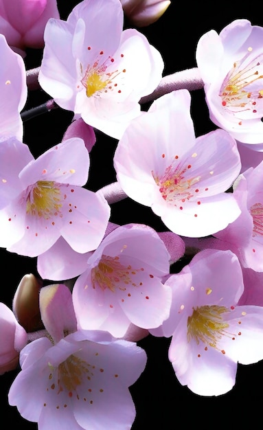 Cherry Blossom Flowers Background