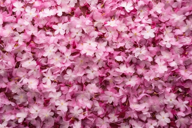 Cherry blossom petals surface details