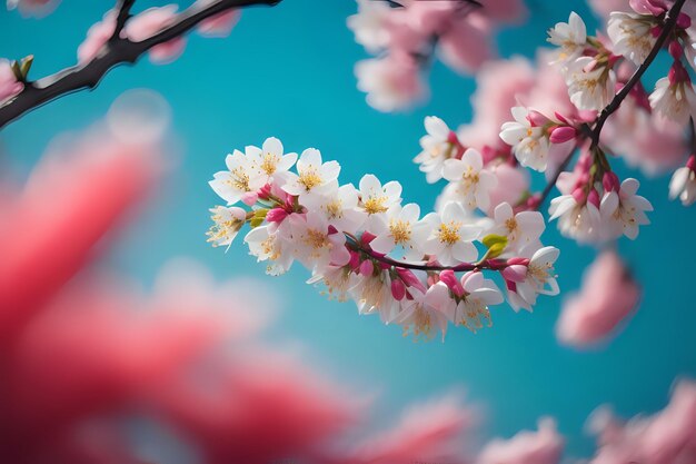 Cherry blossom sakura flower