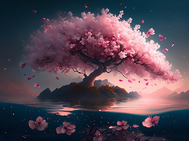 cherry blossom tree