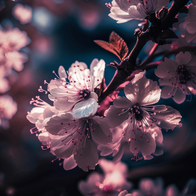 Cherry blossoms Artificial Intellegence