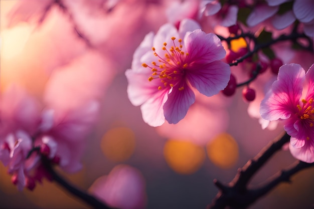 cherry blossoms flower