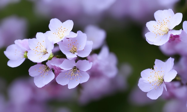 Cherry blossoms, sakura flower blooming