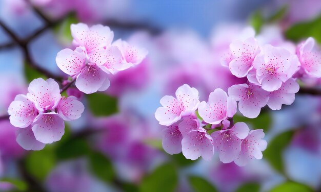 Cherry blossoms, sakura flower blooming