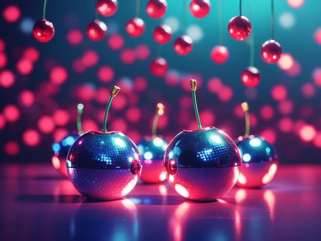 Cherry Disco Magic Decorative Concept with a Twist